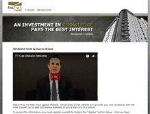 Tablet Screenshot of fasttrackcapital.com